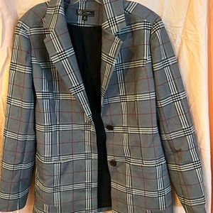 Glen Plaid Blazer